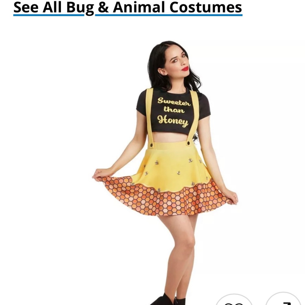 Used once, Sweeter than honey size S costume